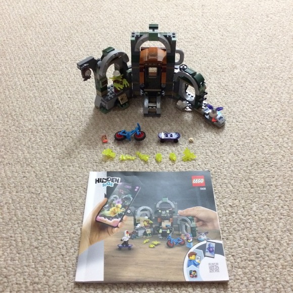 Lego Other - Lego Hidden side (70430) Newbury Subway, 99% Complete